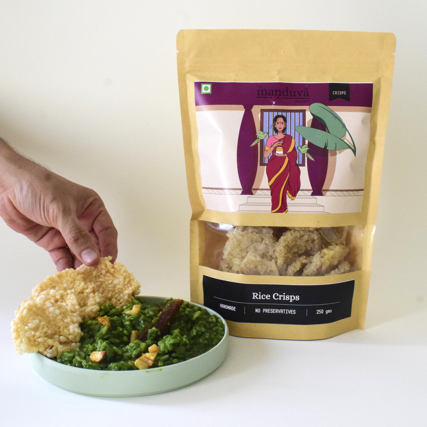 Rice Crisps 250 Gms