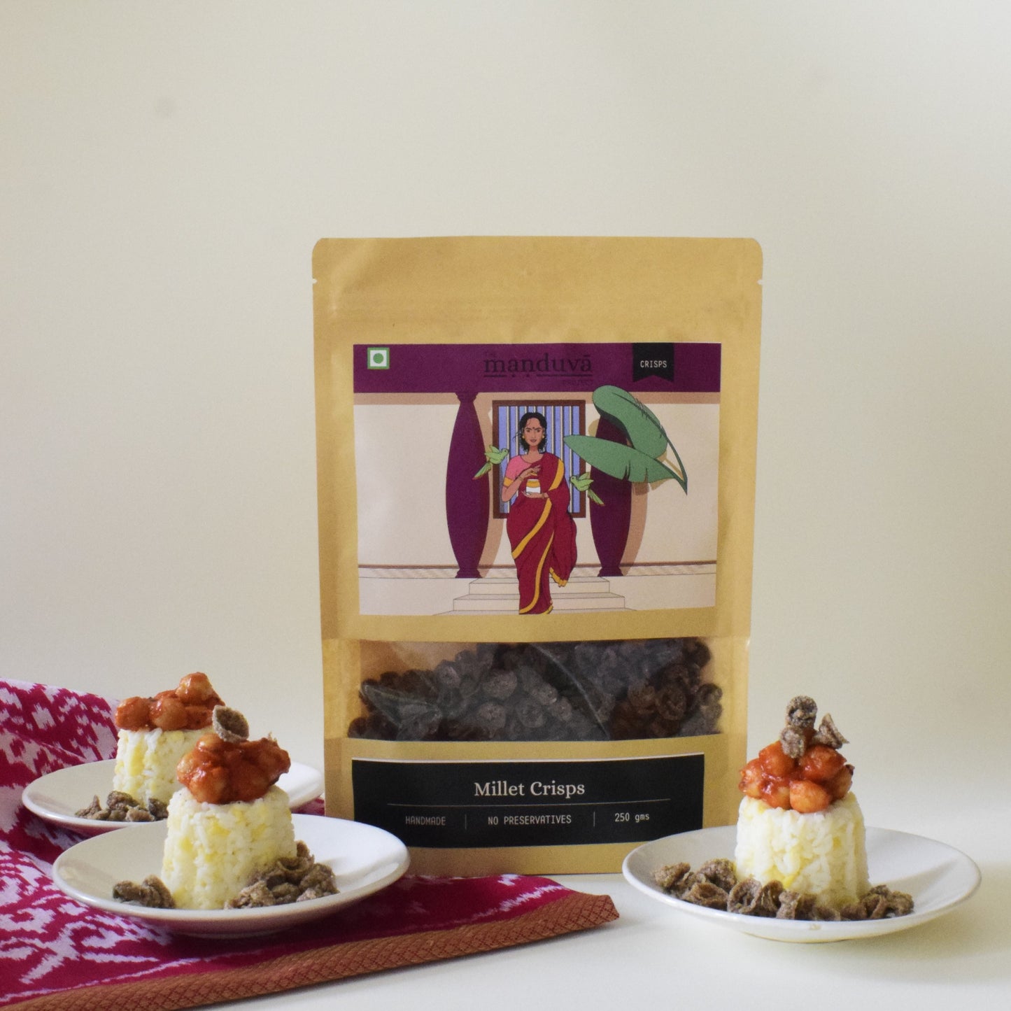Millet Crisps 250 Gms