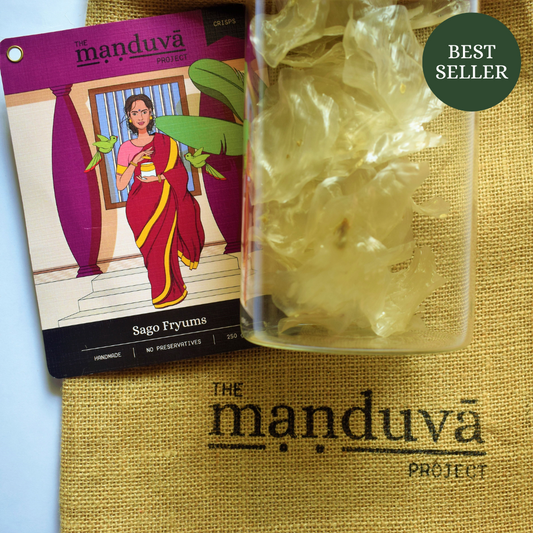 Sago Fryum Crisps 100 Gms