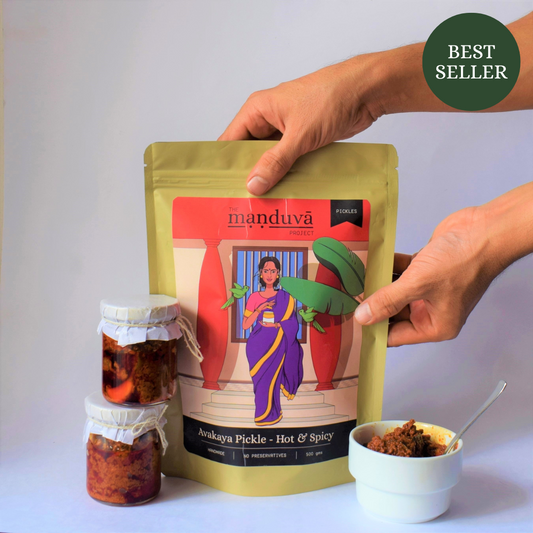 Avakaya Mango Pickle Hot & Spicy (Karapavakaya)
