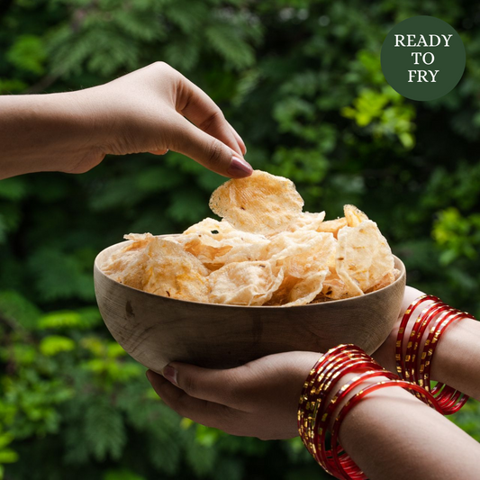 Carrot Fryum Crisps 100 Gms