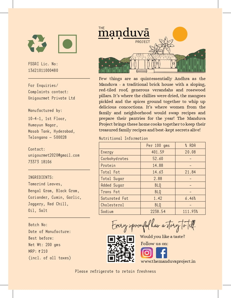 Tamarind Leaf Sprinkle