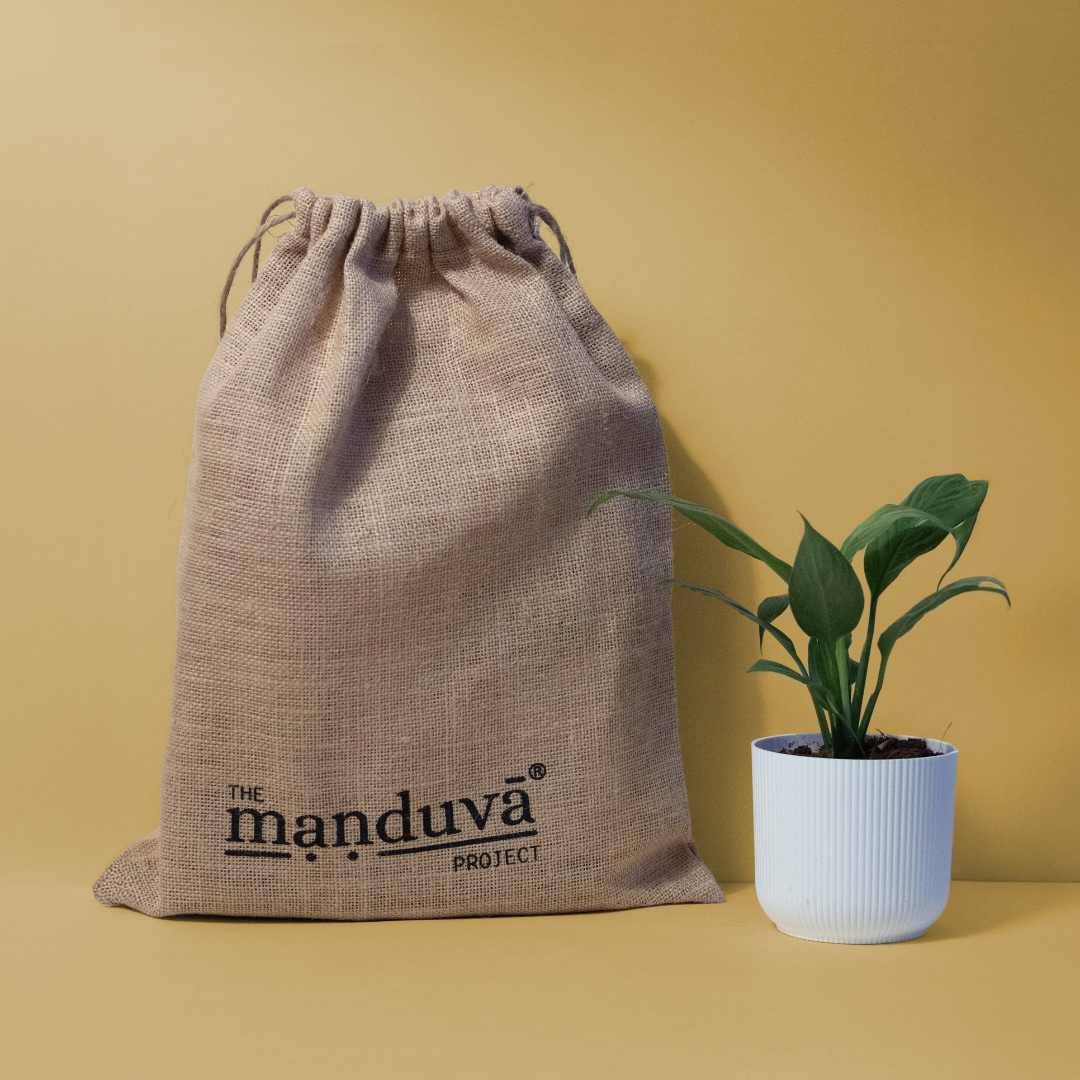 The Manduva Project Big Jute Bag