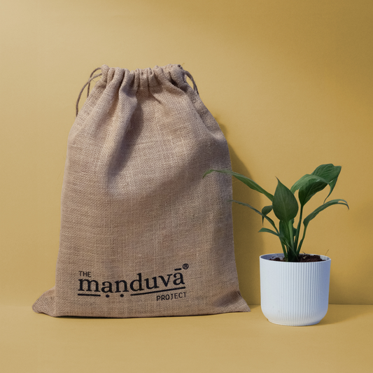 The Manduva Project Big Jute Bag
