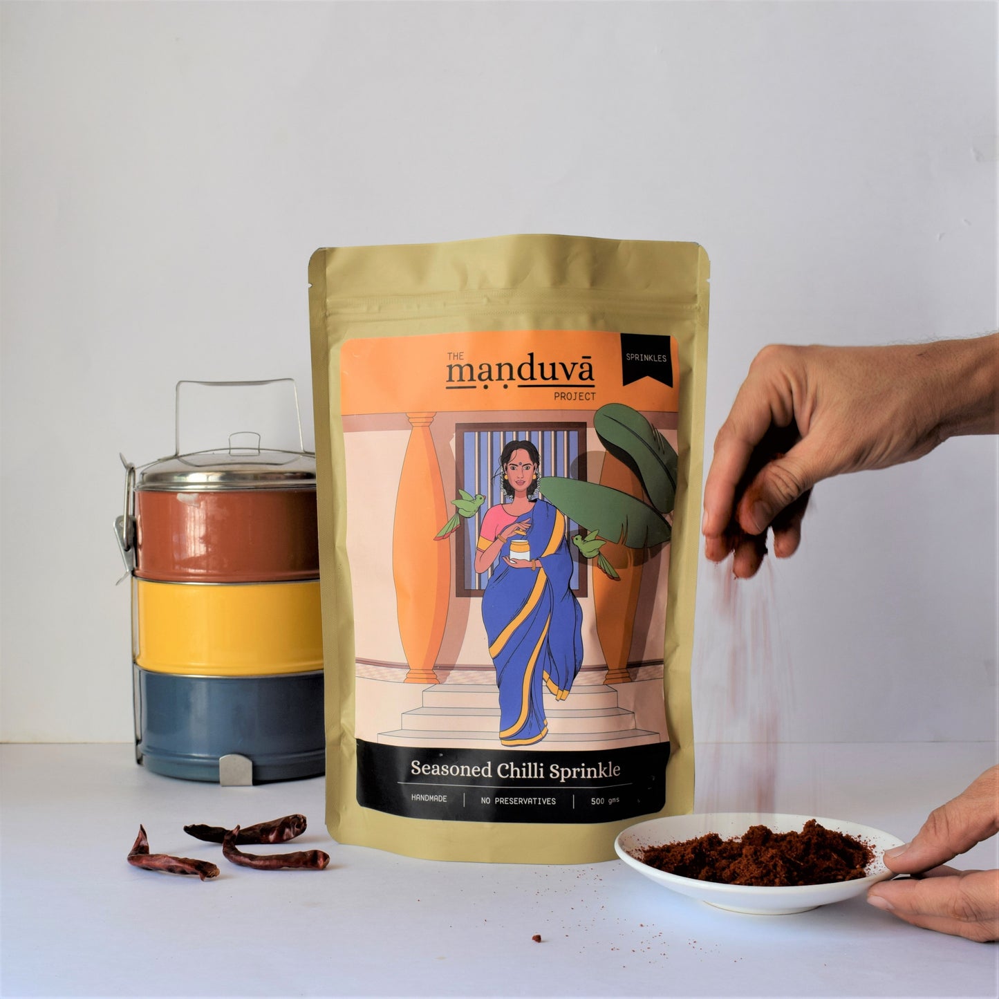 Seasoned Chilli Podi (Kura Karam)