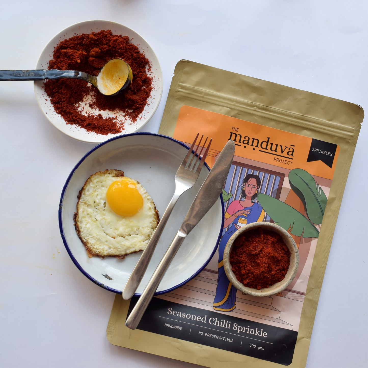 Seasoned Chilli Podi (Kura Karam)