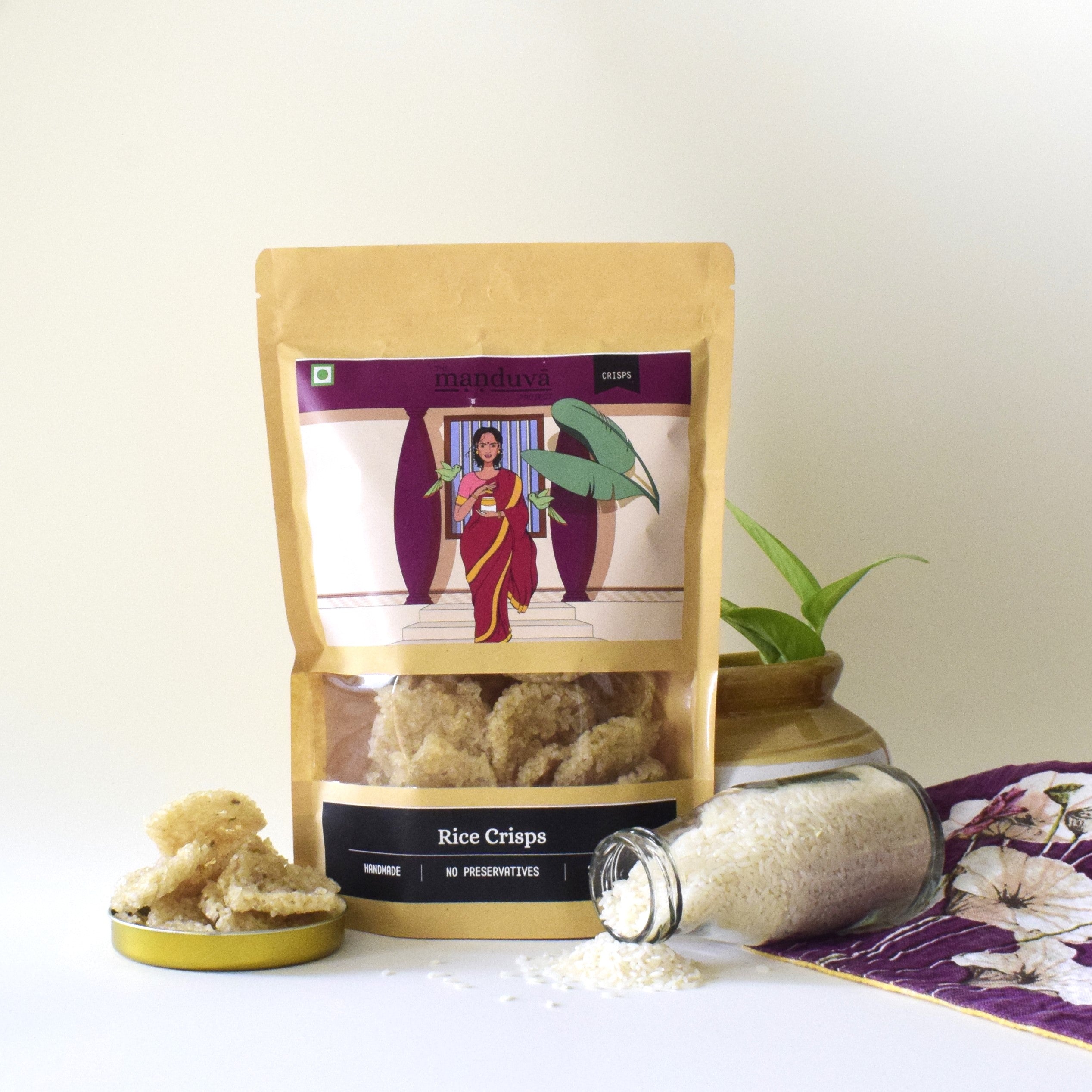 Shop Andhra's Sun-Dried Rice Crisps – Manduva