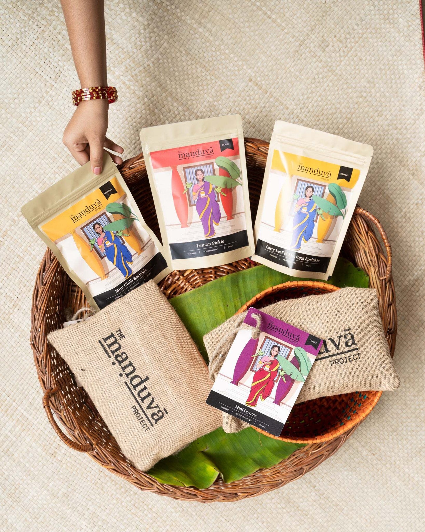 Manduva Large Handmade Basket