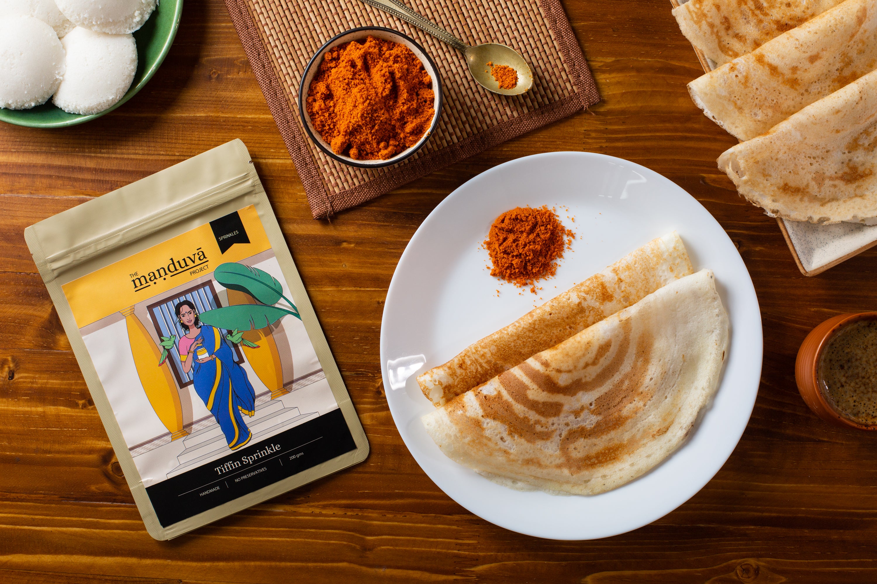 Shop Authentic South Indian Tiffin Sprinkle – Manduva